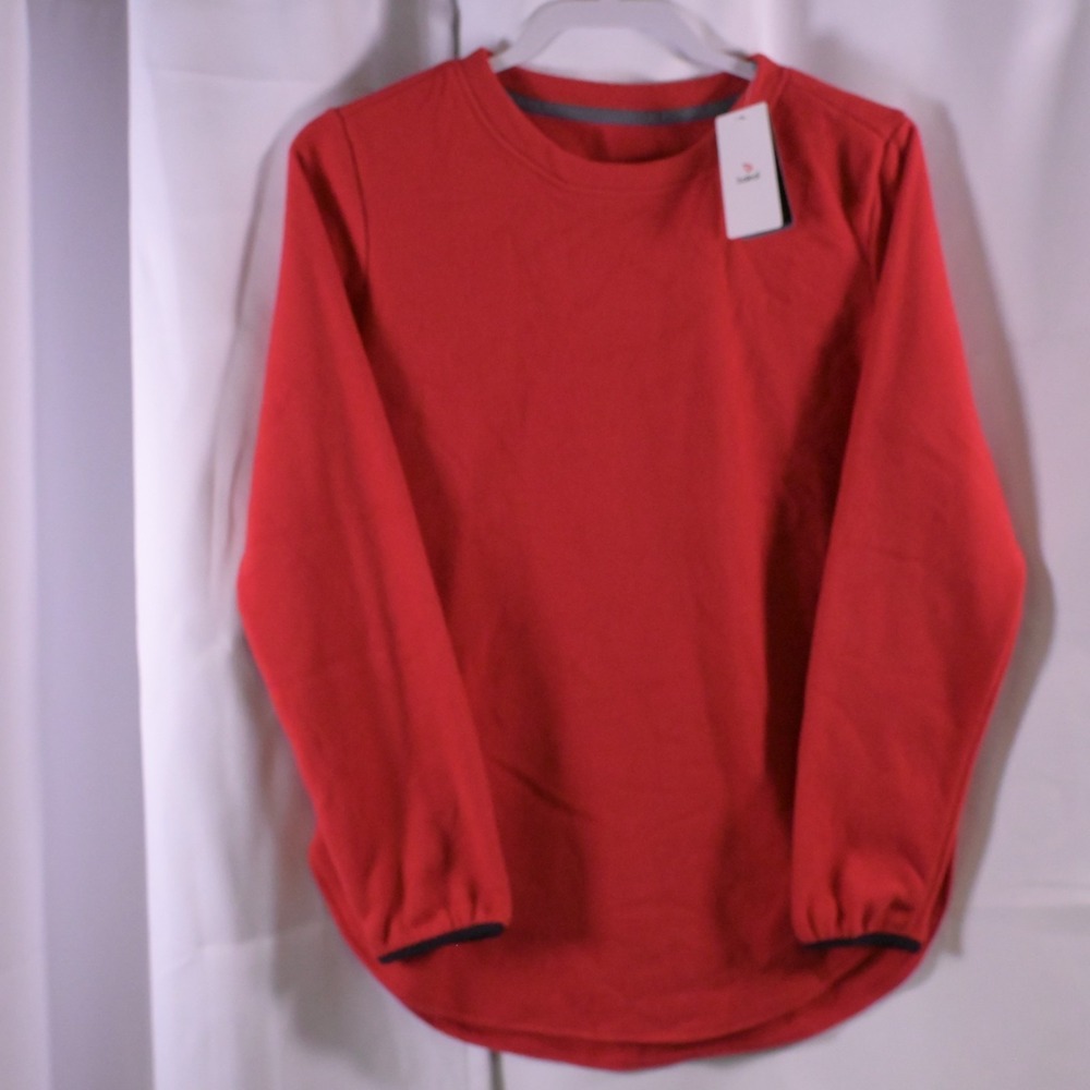 NWT Baleaf Red Fleece Long Sleeve Pullover Sweater‎ Women's Small